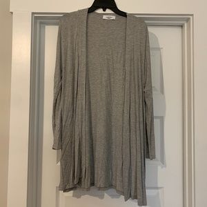 CJLA Long Sleeve Duster in Gray Small